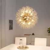 Dandelion Crystal Chandelier Light in Nordic Style