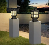 Classic Waterproof Led Outdoor Lantern Pillar Light for Garden
