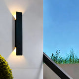 Modern Rectangular LED Outdoor Up Down Wall Light
