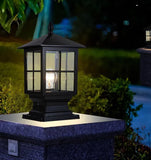 Classic Waterproof Led Outdoor Lantern Pillar Light for Garden