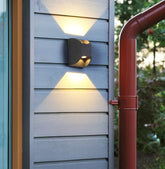 Modern Black LED Waterproof Wall Sconce