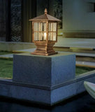 Classic Waterproof Led Outdoor Lantern Pillar Light for Garden