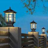 Classic Waterproof Led Outdoor Lantern Pillar Light for Garden