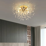 Premium Dandelion Crystal Ceiling Light for Bedroom