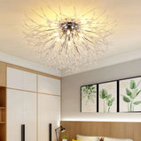 Premium Dandelion Crystal Ceiling Light for Bedroom