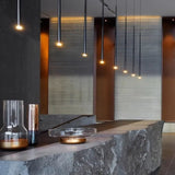 Modern LED Long Tube Pendant Light for Bar