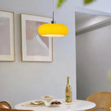 Retro Bowl-Shaped Glass Pendant Light for Dining Room