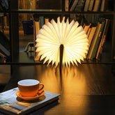 Creative Wooden Magnetic Folding LED Desk Lamp