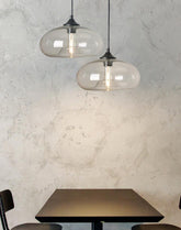 Creative Colourful Round Glass Pendant Light UK