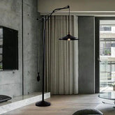 Adjustable Hanging Design Black Floor Lamp - Clowas