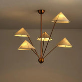 Multi-Arm Design Brass Living Room Chandelier - Clowas