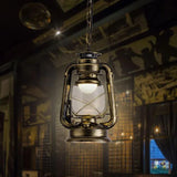 Lantern-Shaped Vintage Industrial Pendant Light - Clowas