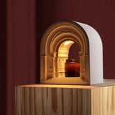 White Aromatherapy and Arch Atmosphere Table Lamps