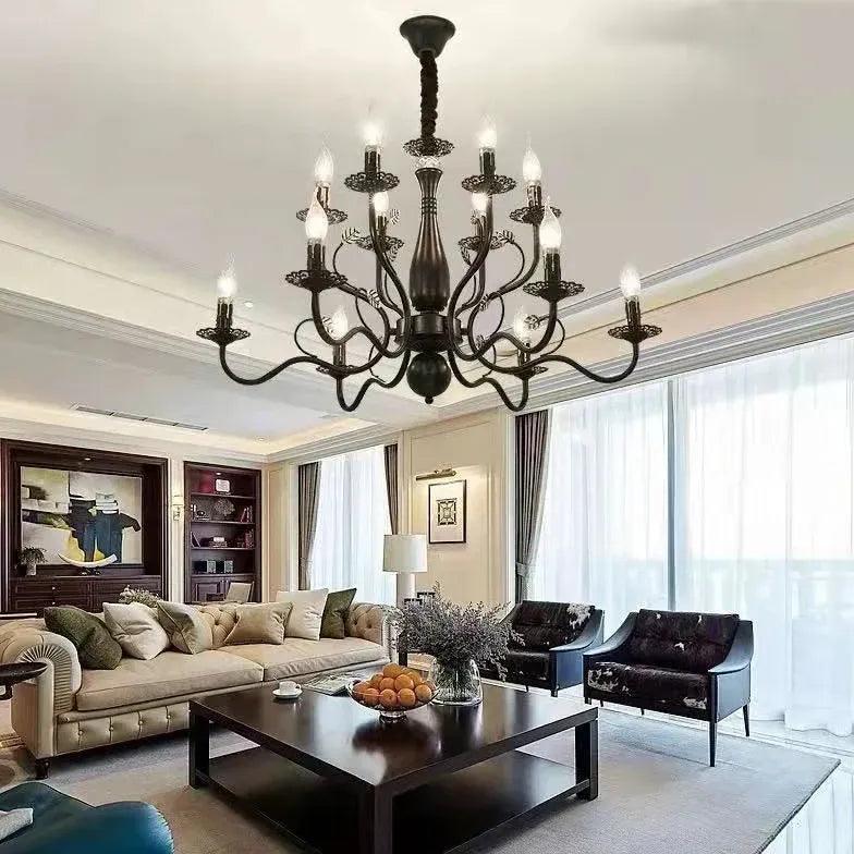 Baroque Classical living room chandelier - Clowas