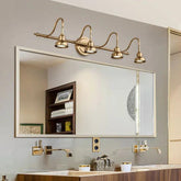 American Style Brass Bathroom Wall Bar Lights