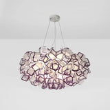 Petal-Shaped PVC Modern Bedroom Pendant Light - Clowas