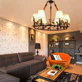 Bird's Nest Black Vintage Chandelier - Clowas