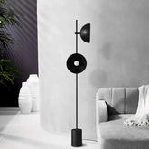 Black Modern Metal Floor Lamp for Living Room