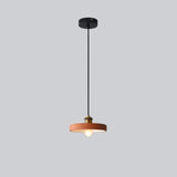 Black Round Cake Dining Room Pendant Light - Clowas