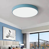 Blue Bedroom Modern Flush Ceiling Lights - Clowas