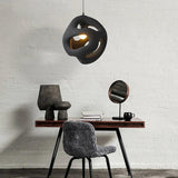 Spherical Hollow Lampshade Sand Modern Pendant Light - Clowas