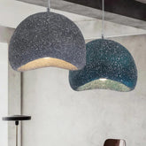 Faux Rock Texture Lampshade Modern Pendant Light - Clowas