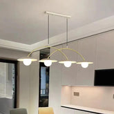 Creative Cream LED Multi Light Pendant