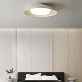 White Disc-shaped Bedroom Recessed Ceiling Light - Clowas