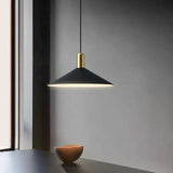 Cone-Shaped Iron Vintage Industrial Dining Room Pendant Light - Clowas