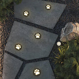 Cat Paw Garden Ground Outdoor Lights - Clowas