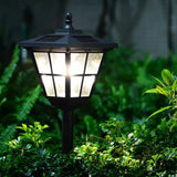 Classic Lantern Black Bollard Lights - Clowas