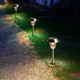 Conical Transparent Lawn Solar Street Light - Clowas