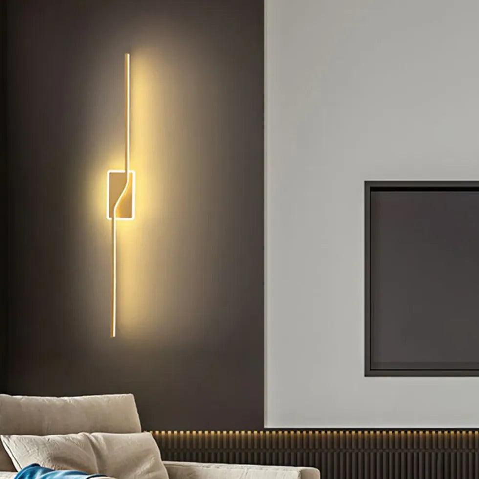 contemporary gold wall lights led - Clowas