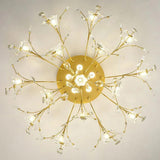 Crystal Flower Modern Luxurious Ceiling Light - Clowas