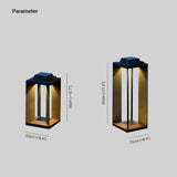 Cuboid Lanterns Led Outdoor Floor lamps - Clowas