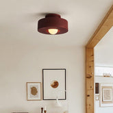 Modern Wood Ceiling Light Eye Protection Design