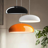 Disc Glossy Modern Single Head Pendant Light - Clowas