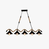Retro Iron Rope Industrial Style Pendant Light