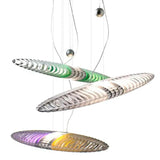 Glass Spaceship Contemporary LED Pendant Lights