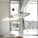 Glass Spaceship Contemporary LED Pendant Lights