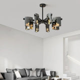 Gold Multi-Arm Bedroom Modern Chandelier - Clowas