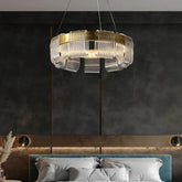 Wavy Acrylic Modern Gold Pendant Light - Clowas