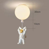 Astronaut Cartoon Design Bedroom Ceiling Light - Clowas