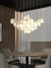 Geometric Cube Modern LED Dining Room Pendant Light - Clowas