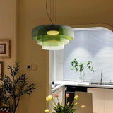 Nordic Colorful Glass Pendant Light for Dining Room