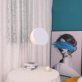 Glossy Disc Dining Room Modern Pendant Light - Clowas