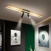 Linear LED Track Gold Ceiling Light - Clowas