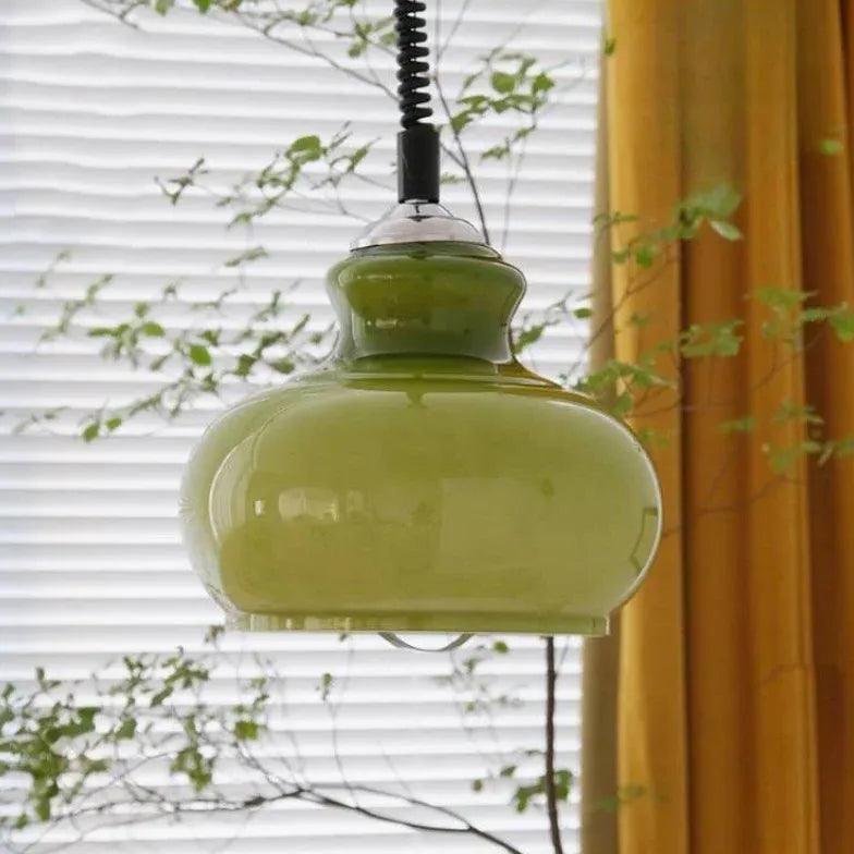 Green Kettle Glass Pendant Light - Clowas