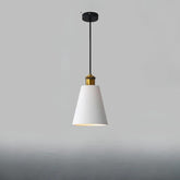 Geometric Multicolor Modern Metal Pendant Light - Clowas