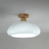 Bright Yellow Glass Modern Ceiling Light - Clowas